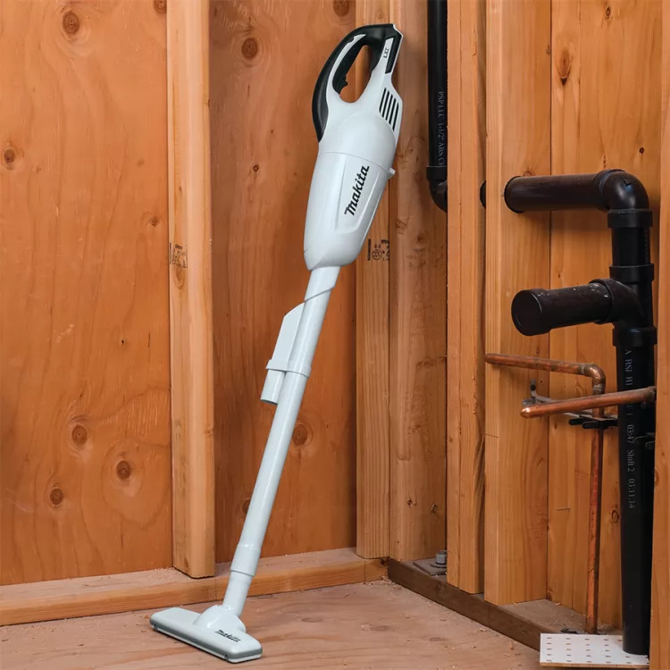 Makita 18V LXT Lithium-Ion Compact Cordless Vacuum with Bagless 2-Stage Cloth Filtration System, 46 CFM, Tool Only - XLC02ZW