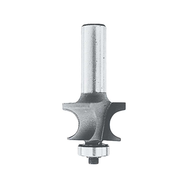 Makita Router Bit 1/8" Corner Bead, 2 Flute, 1/4" SH, C.T. - 733125-8A 