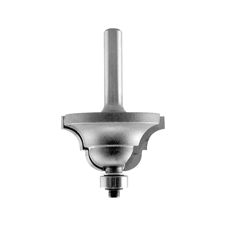 Makita 1/4" Double Roman Ogee Router Bit, 2 Flute, 1/4" SH, C.T. - 733281-A