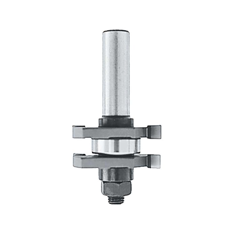 Makita 1/4" 2 Wing Router Bit, 2 Cutter T&G, 1/2" SH, C.T. - 733307-A