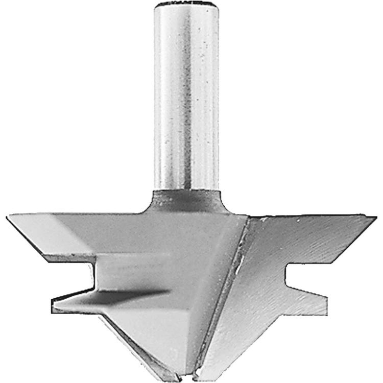 Makita 45 Lock Miter Router Bit, 2 Flute, 1/2" SH, C.T. - 733335-A