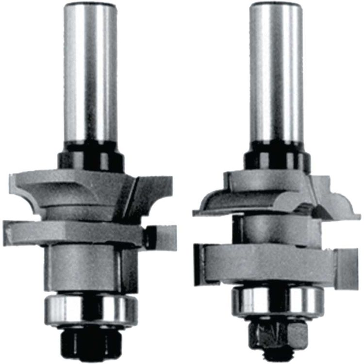 Makita Router Bit Stile and Rail, Ogee, 2 Flute, 1/2" Shank, C.T. - 733336-A 
