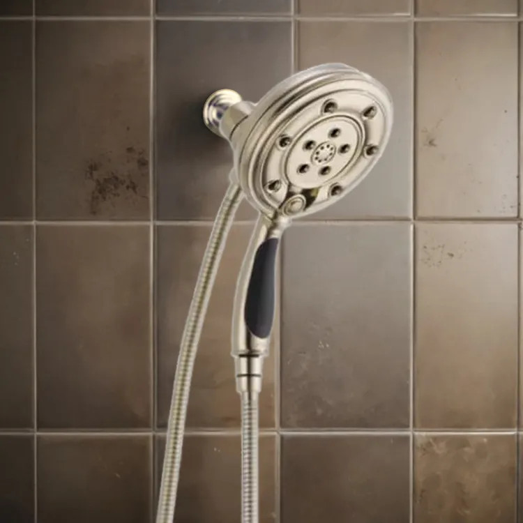 Brizo Essential Multi-Function Hydrati 2-in-1 Shower, Traditional, MagneDock, 2.5 GPM, Brilliance Brushed Nickel - 86200-BN-2.5 