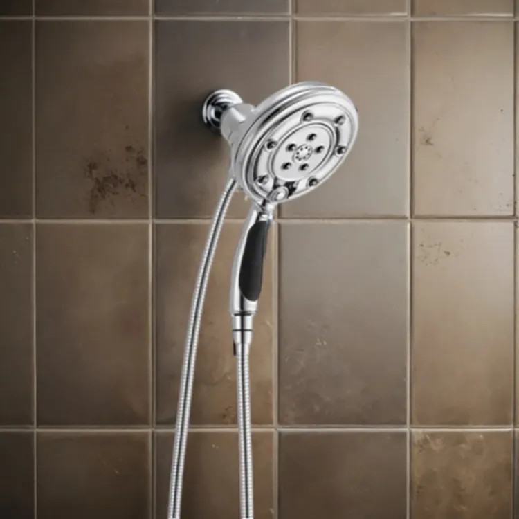 Brizo Essential Multi-Function Hydrati 2-in-1 Shower, Traditional, MagneDock, 2.5 GPM, Polished Chrome - 86200-PC-2.5