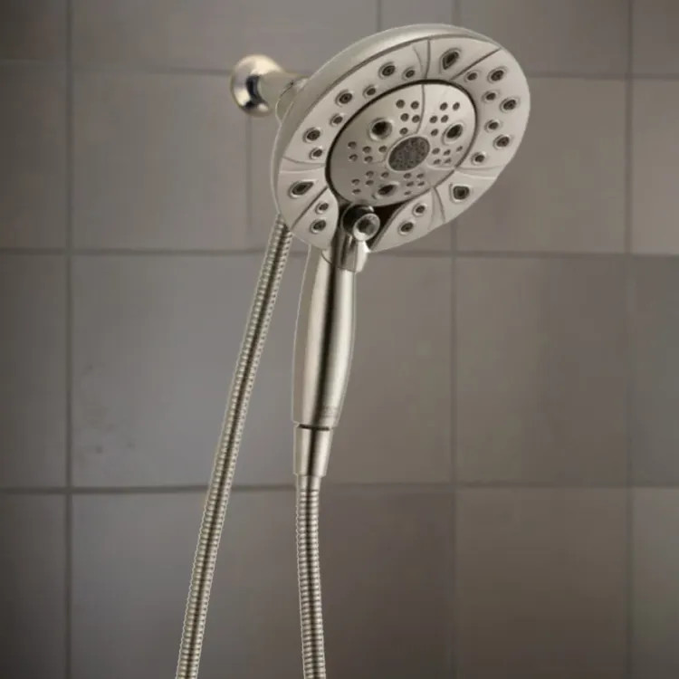 Brizo Essential Multi-Function Hydrati 2-in-1 Shower, MagneDock, WaterSense, 1.75 GPM, Brilliance Luxe Nickel - 86220-NK