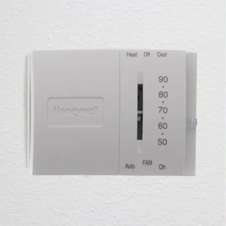 Honeywell 1 Heat/1 Cool Stage, 24 Volts, Non-Programmable Thermostat For Single Stage Low Voltage Systems - T8034N1007