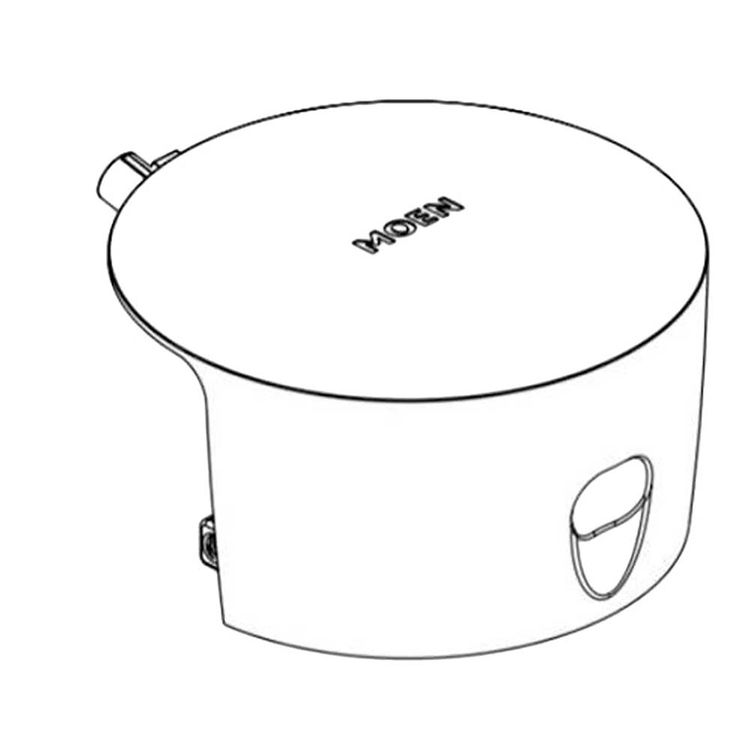 Moen 104624  0.125GPF Front Shroud, Chrome