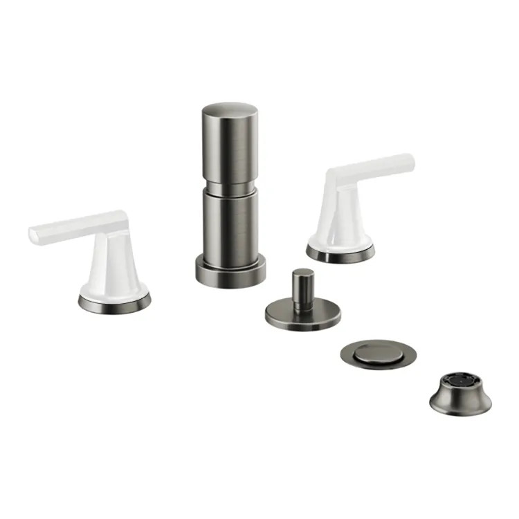 Brizo Levoir Bidet Faucet, Less Handles, Brilliance Luxe Steel - 68498-SLLHP