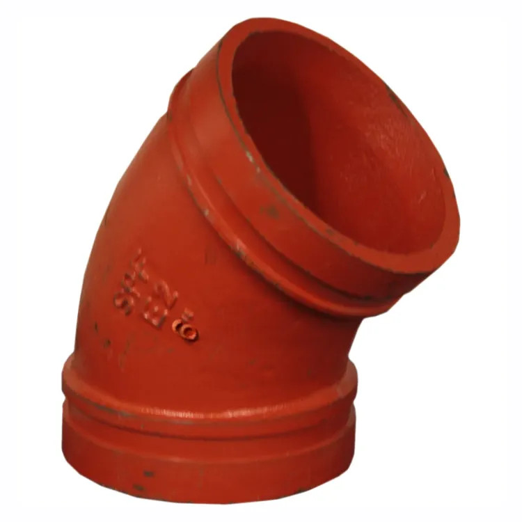 6" Grooved Elbow 45 Degree 