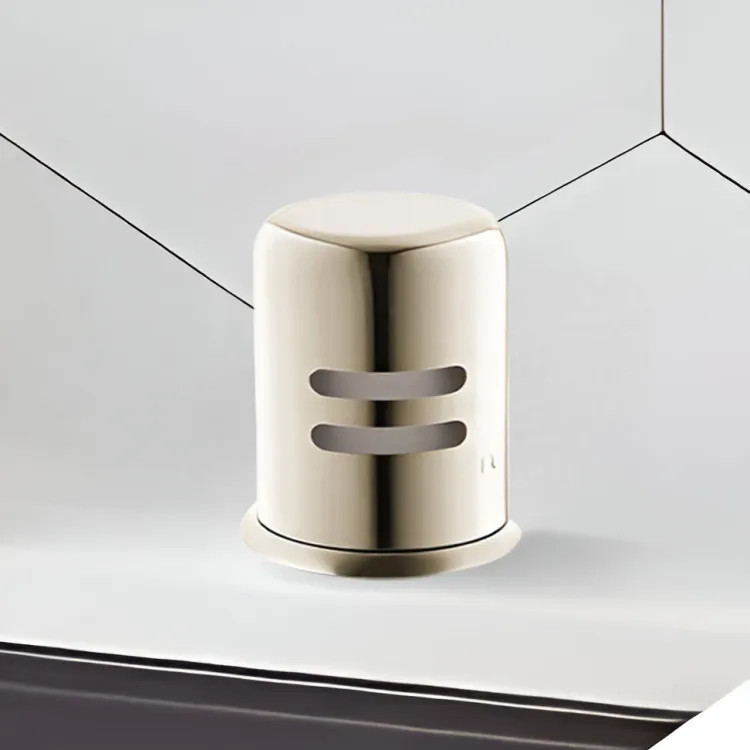 Moen Air Gap, Metal, Polished Nickel - 105895NL
