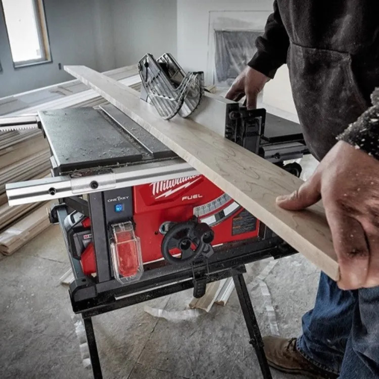 Milwaukee M18 FUEL 8-1/4" Table Saw Kit with 12.0Ah Battery and Charger, 6300 RPM, One-Key Compatible - 2736-21HD