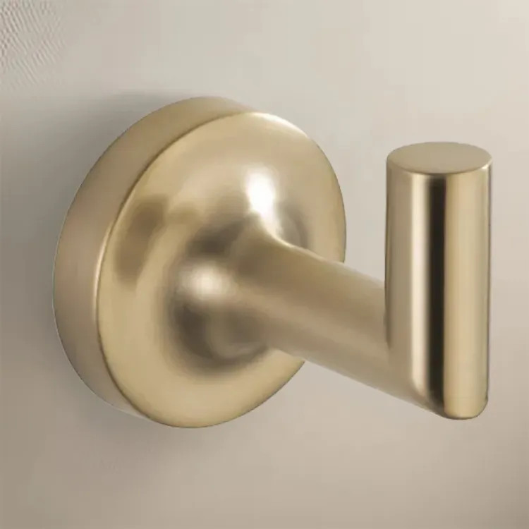 Brizo Odin 2-1/8in Single Robe Hook, Brilliance Luxe Gold - 693575-GL 