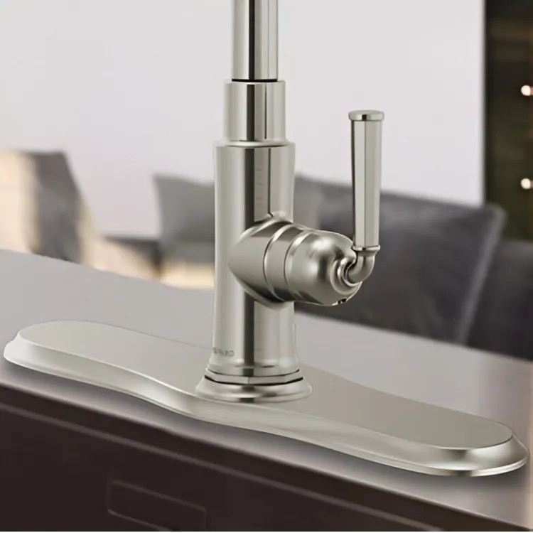 Brizo Escutcheon Plate for Rook Series Kitchen Faucet, Brilliance Stainless - RP100299SS