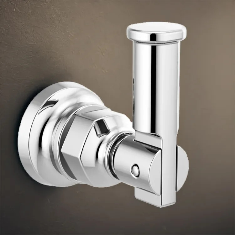 Brizo Invari Single Robe Hook with Mounting Hardware, Polished Chrome - 693476-PC