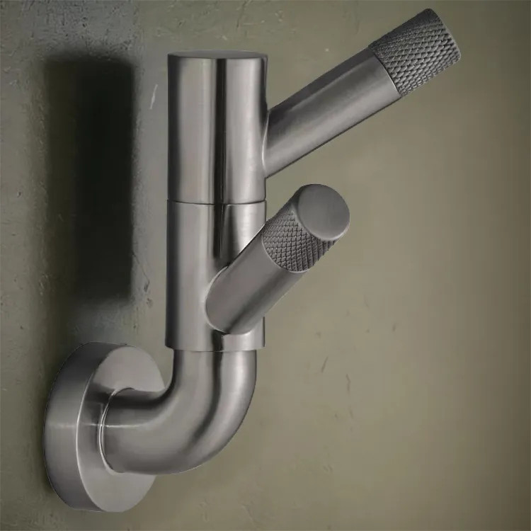 Brizo Litze Rotating Double Robe Hook, Brilliance Luxe Steel - 693537-SL