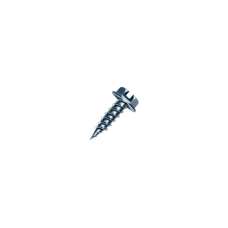 MALCO HW8X11/2ZWT 1-1/2" ZIP IN REGISTER SCREWS WHITE 250 PACK - HEX HEAD