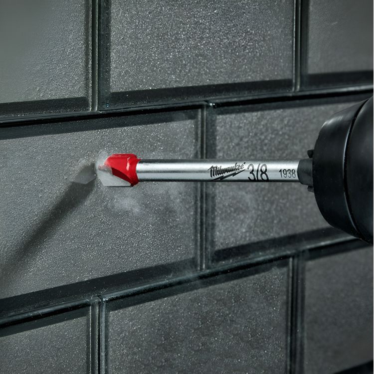 Milwaukee 4-Pack Carbide Glass and Tile Drill Bit Set - 48-20-8988