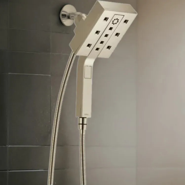 Brizo Essential Hydrati 2-in-1 Multi-Function Shower, MagneDock, H2Okinetic, 2.5 GPM, Brilliance Polished Nickel - 86280-PN-2.5