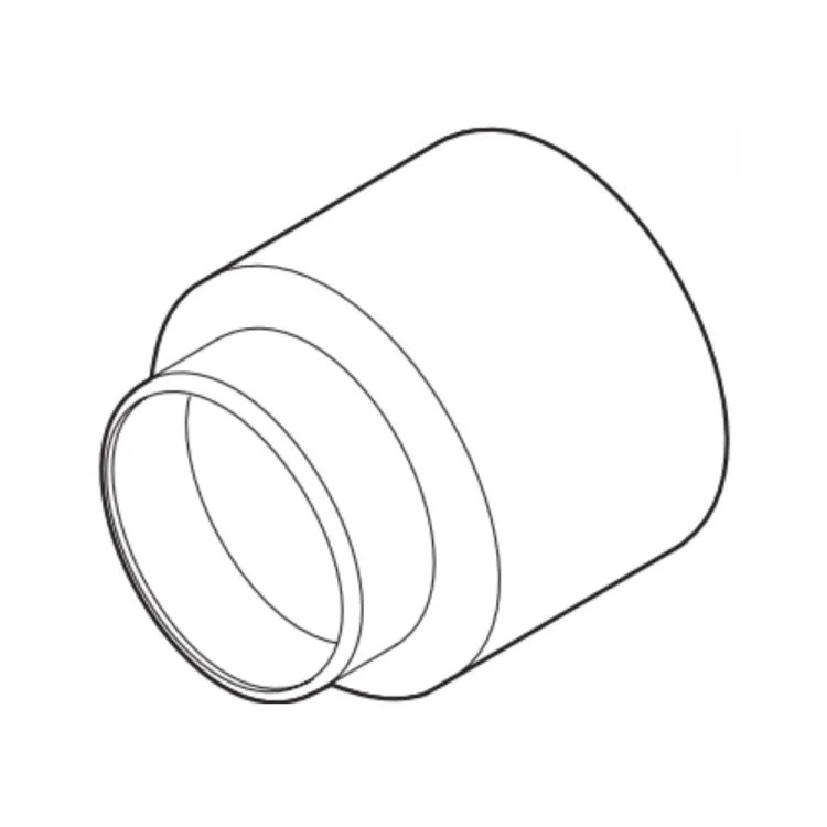 Delta Cassidy Black Stainless Trim Sleeve for T27T867 and T27T967 Integrated Shower Diverter Trim - RP84924KS