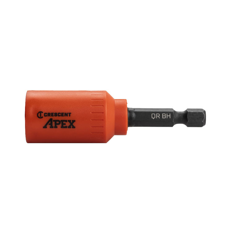 Crescent u-GUARD Covered Quick Change Magnetic Bit Holder - CAUGBQ2D