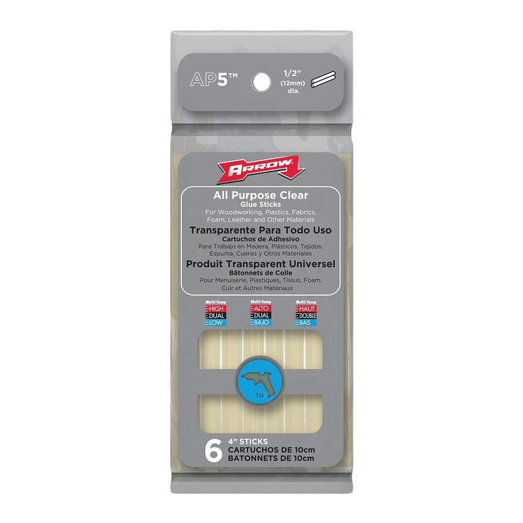 Arrow 4" Clear All Purpose Glue Stick - AP5 