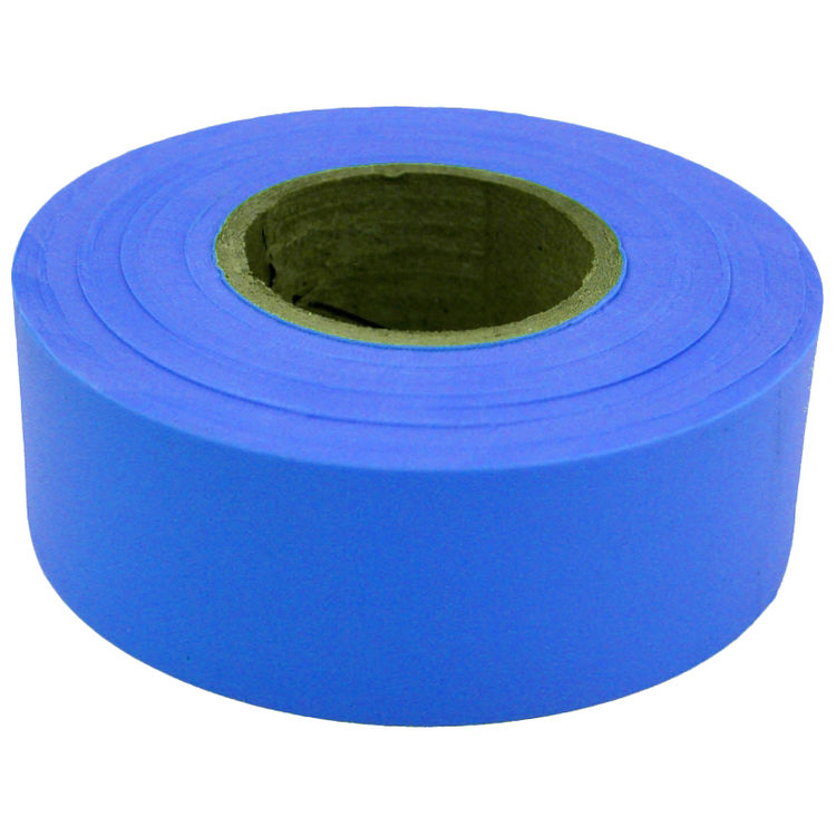 CH Hanson Standard Blue Flagging Tapes, 1-3/16-inch x 300-Foot, 2 Mil - 17023