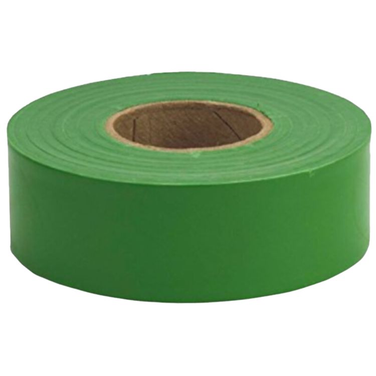 CH Hanson Standard Green Flagging Tapes, 1-3/16-inch x 300-Foot, 2 Mil - 17026