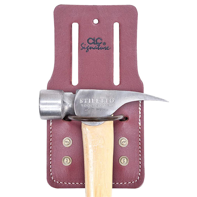 Custom LeatherCraft Heavy Duty Leather Hammer Holder - 21441