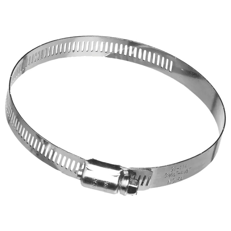 Dundas Jafine Worm Galvanized Steel Gear Clamp with 6" Clamping Range - MC6ZW