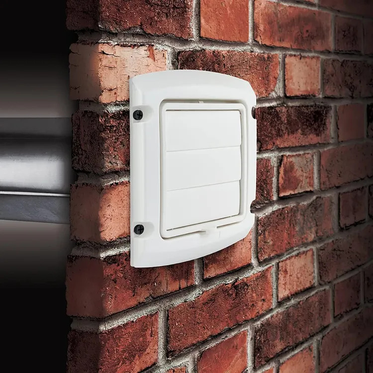 Dundas Jafine 4-Inch Louvered Exhaust Hood - BHLH4WZW