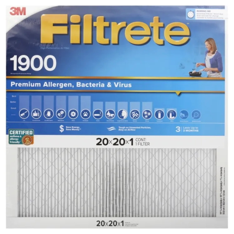 Filtrete 20"x20"x1" Ultimate Allergen Air Filter - UA02DC-6
