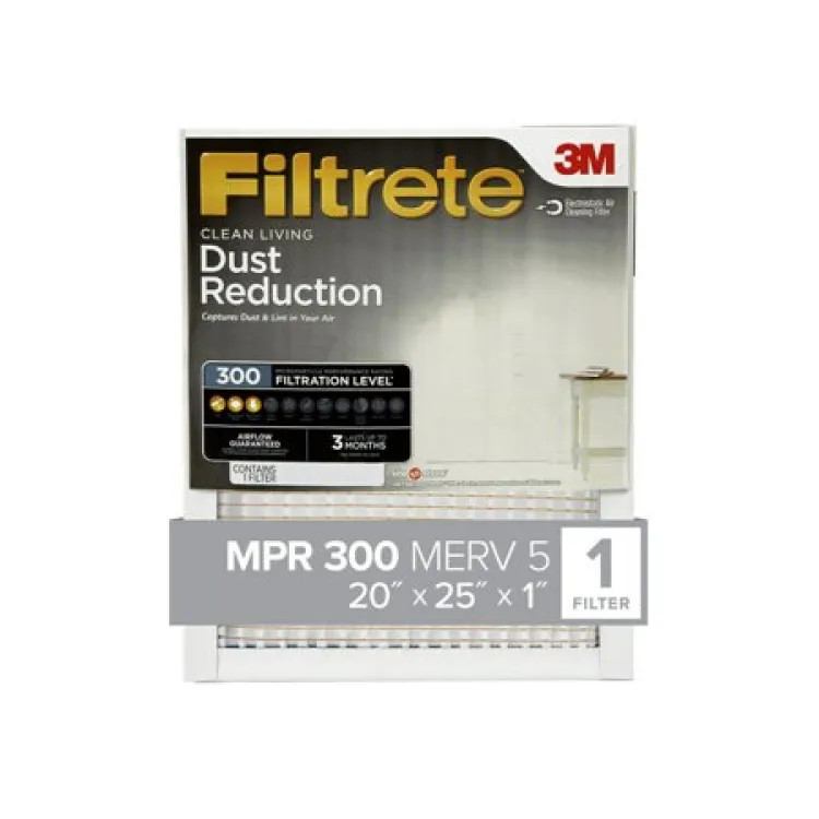 Filtrete 20"x25"x1" Dust Reduction Filter - 303DC-H-6