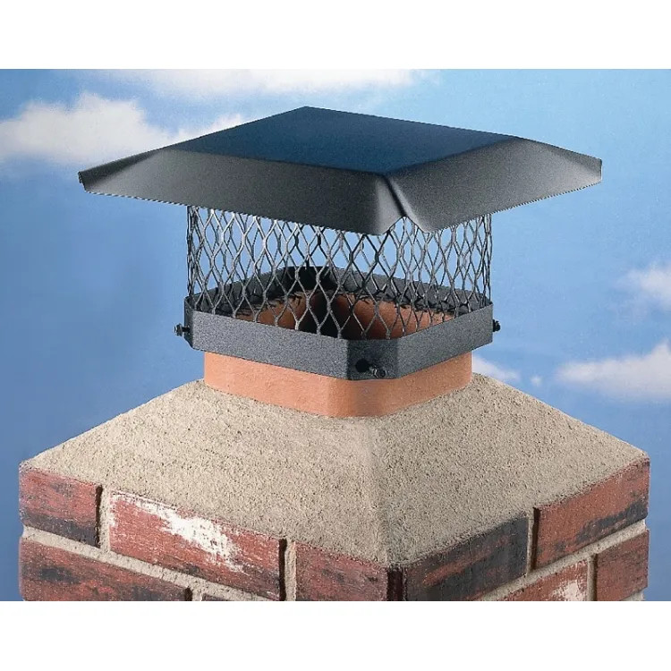 HY-C SC1313 CAP CHIMNEY 13X13IN GLVSTL BLK
