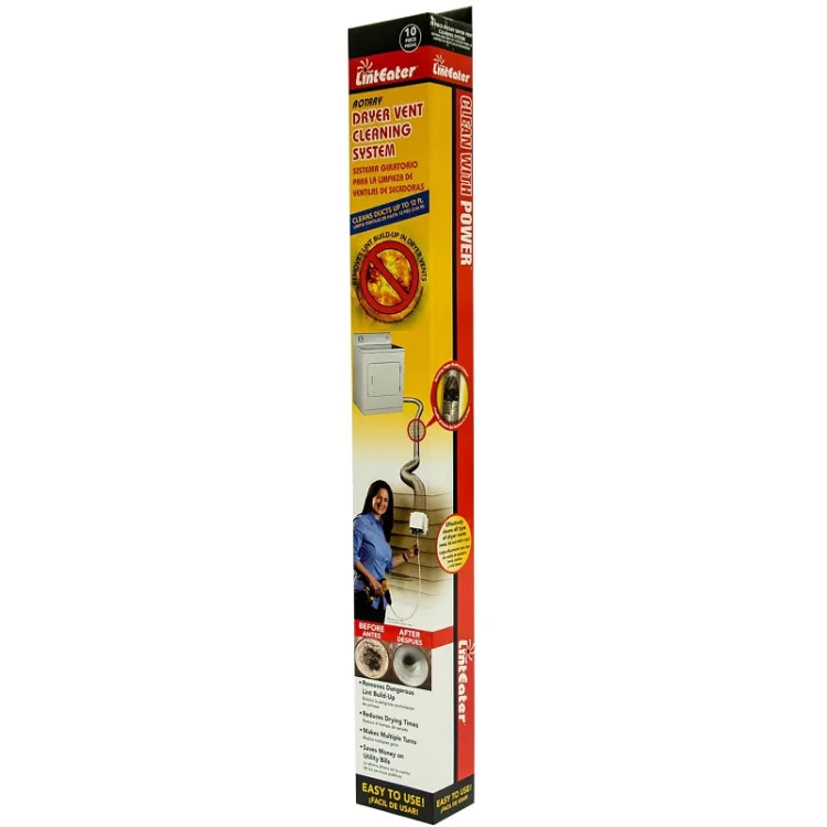 HY-C RLE202 DRYER VENT CLEAN SYSTEM 10PC