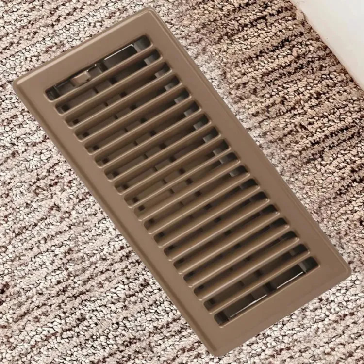 IMPERIAL RG0148 REGISTER FLOOR 2-1/4X10IN BRN
