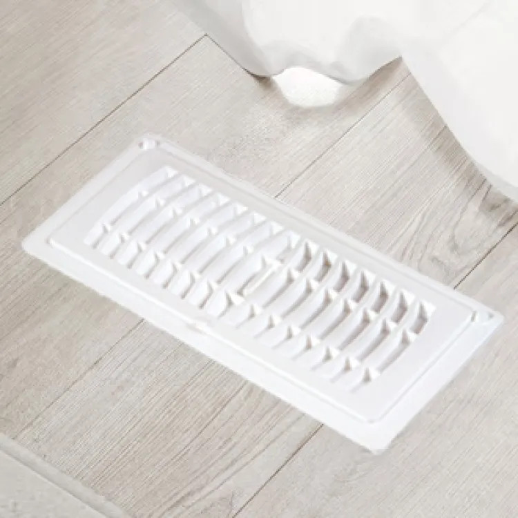 IMPERIAL RG1458 REGISTER FLOOR 4X12IN WHT