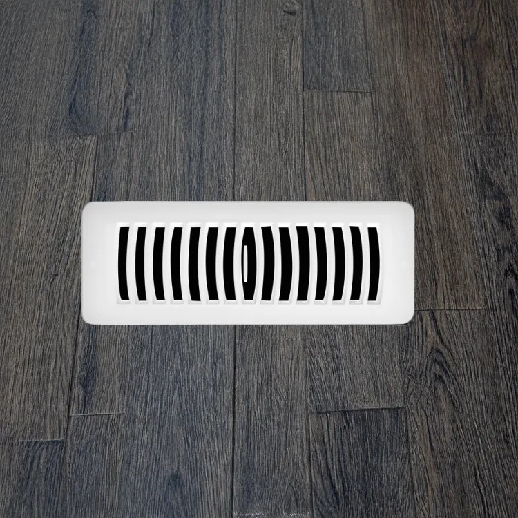 IMPERIAL RG2147 TOP FLAT REGISTER WHITE 4X10IN
