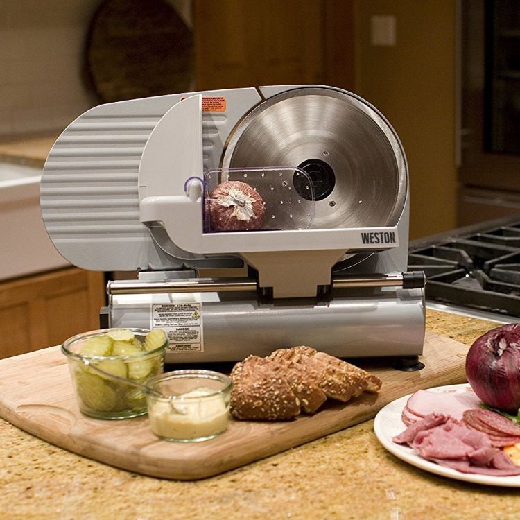 Weston 9" Electric Meat Slicer - 61-0901-W