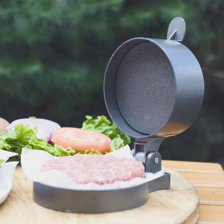 Weston Single Non-Stick Burger Press, Heavy Duty Aluminum - 07-0301