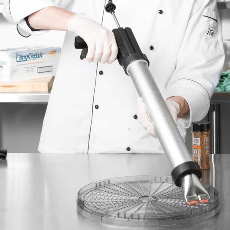 Weston Original Jerky Gun, Holds 1.5 lb of Meat, Aluminum/Stainless Steel - 37-0111-W