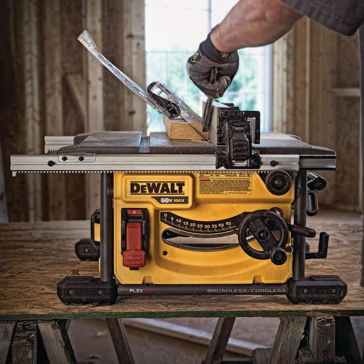 DeWALT DCS7485T1 60V MAX Table Saw - 1 Battery Kit