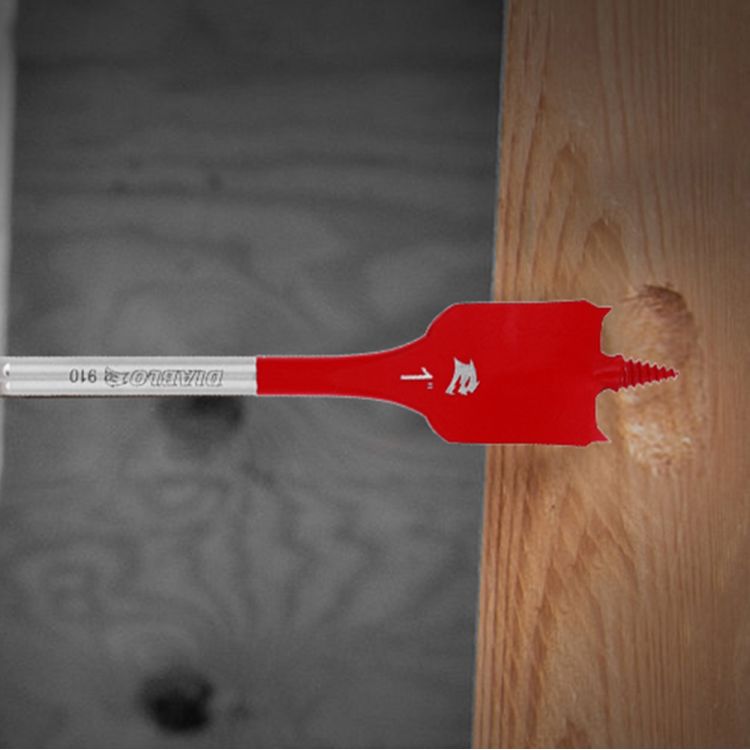Diablo SPEEDemon 1" x 6" Self-feed Spade Bit with 1/4" Hex Shank and Angled Spur Cutting Edge - DSP2130