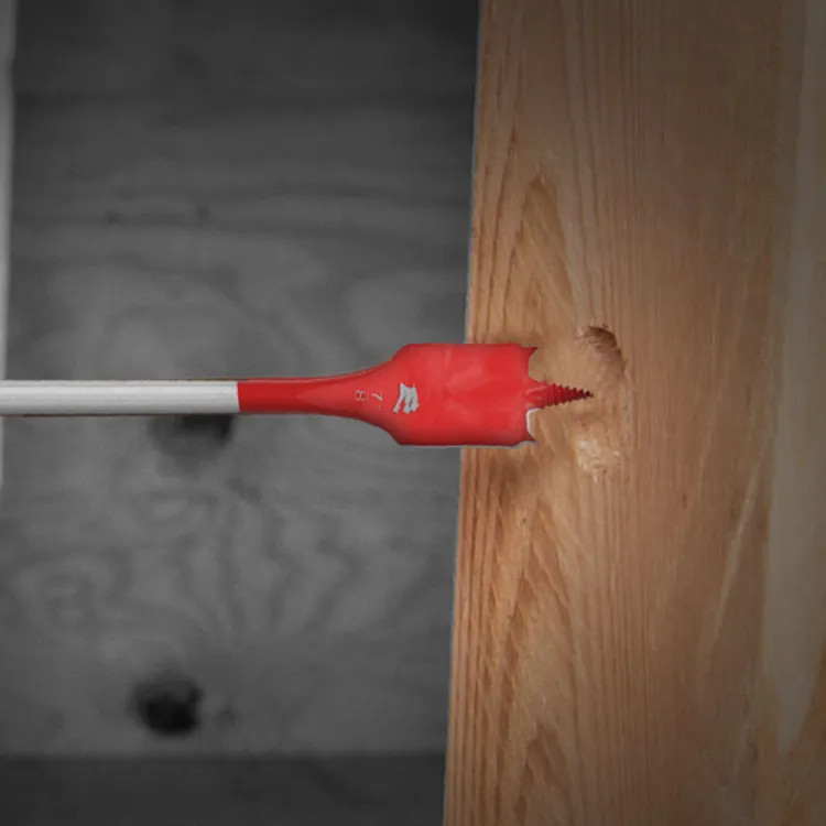 Diablo SPEEDemon 7/8" x 16" Self-feed Spade Bit with 1/4" Hex Shank and Angled Spur Cutting Edge - DSP3050