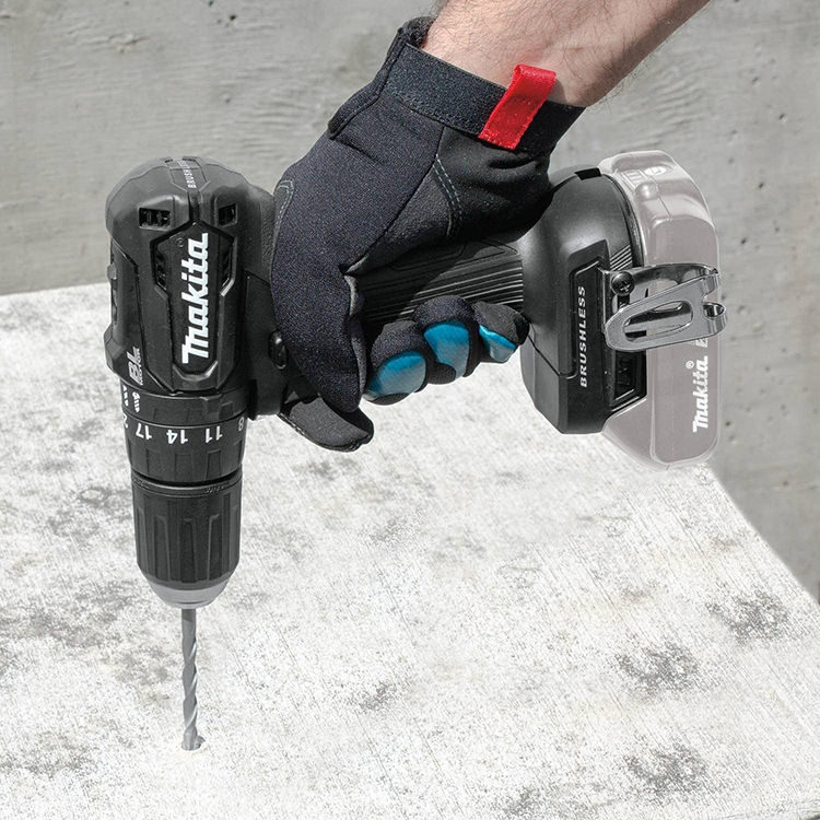 Makita 18V LXT Lithium-Ion (2.0Ah) Brushless Ergonomic Sub-Compact 1/2" Cordless Hammer Driver-Drill, Tool Only - XPH11ZB 