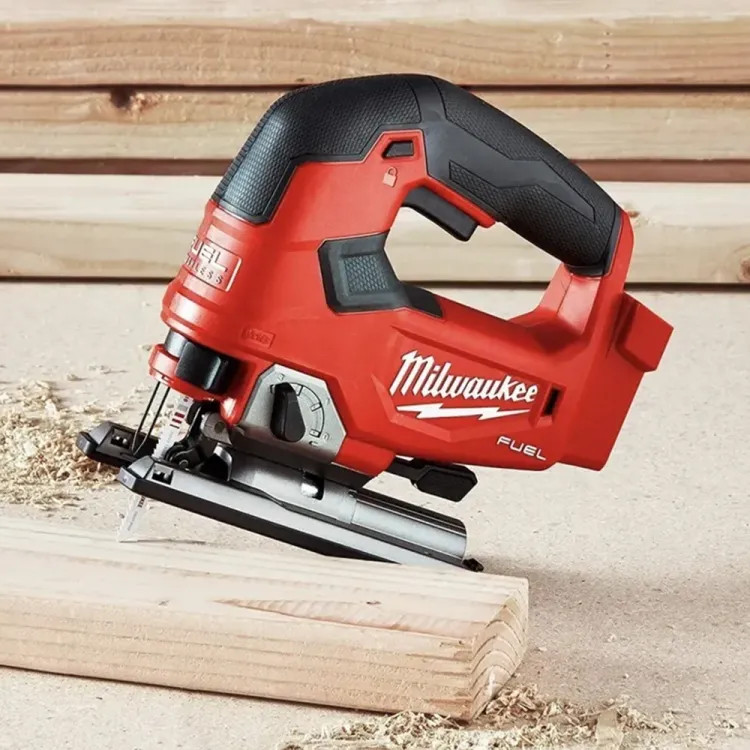 Milwaukee M18 FUEL Brushless Cordless D-Handle Jig Saw, Accepts T-Shank Jig Saw Blades (Tool-Only) - 2737-20