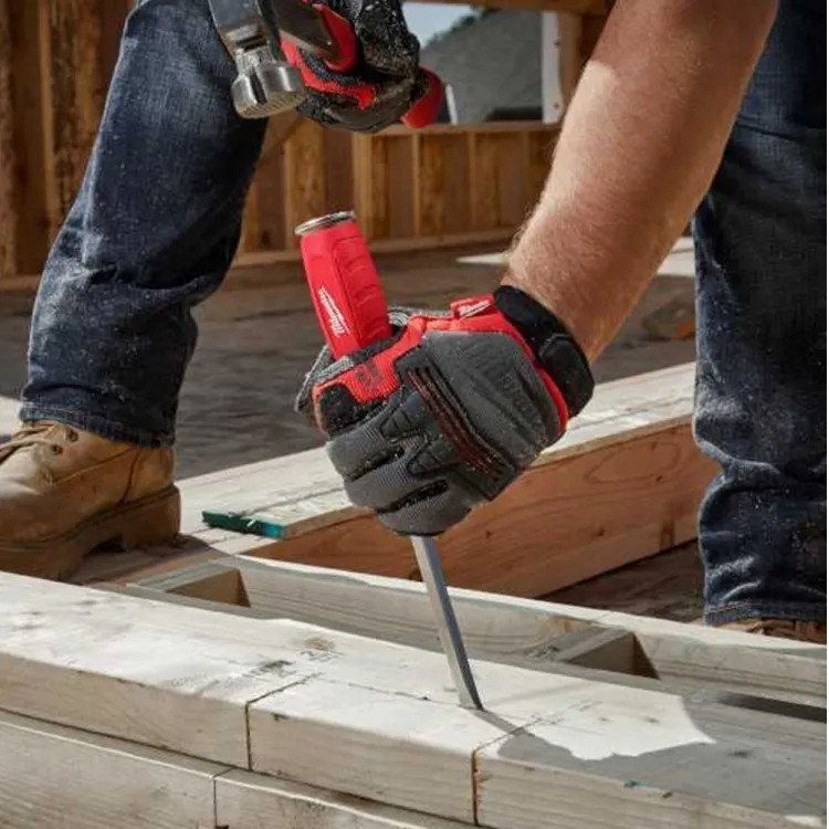 Milwaukee Demolition Screwdriver with 1/2" Tip, Wrench-Ready Shank, and Hammer-Ready Strike Cap - 48-22-2859