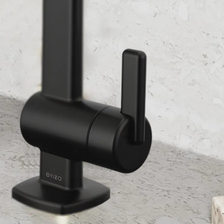 Brizo Allaria Lavatory Faucet Lever Handle Kit, Matte Black - RP101996BL
