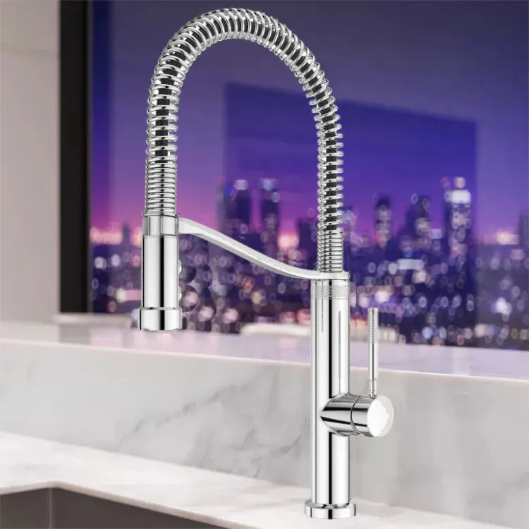 PFISTER GT529-BRUC BRUTON ONE HANDLE SEMI-PRO KITCHEN FAUCET CHROME