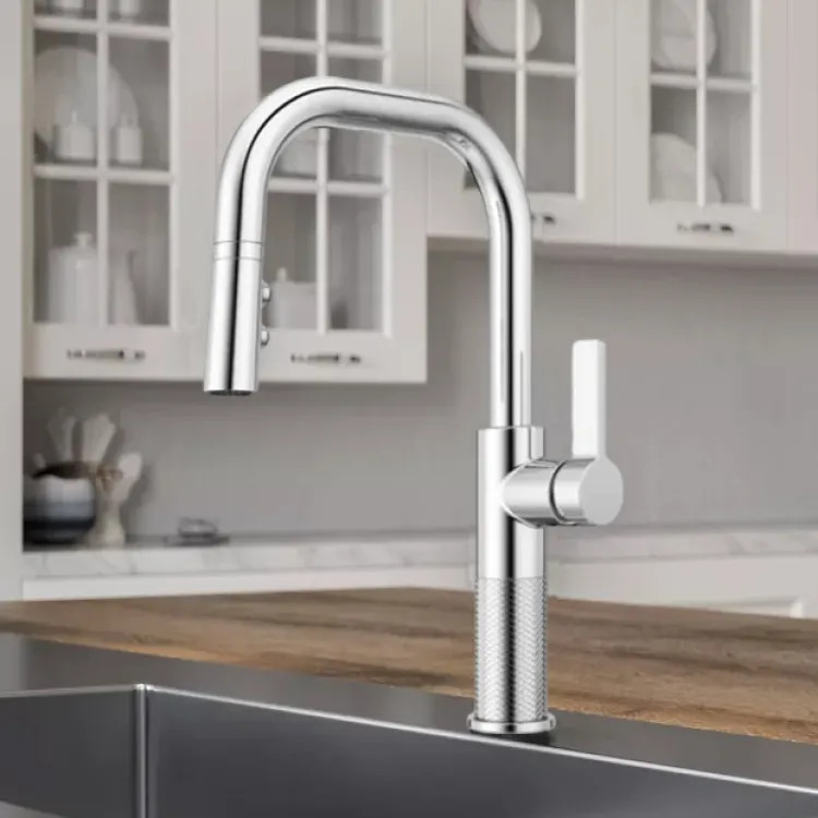 Pfister Montay Single-Handle Pull-Down Kitchen Faucet, 1.8 GPM, MagnePfit, TiteSeal, Pfast Connect, Pforever Seal, Chrome - GT-529-MTC