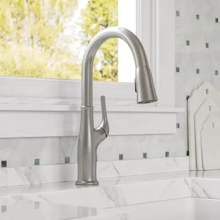 PFISTER LG529-HGS HIGHBURY ONE HANDLE PULLDOWN KITCHEN FAUCET STAINLESS